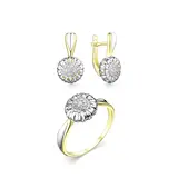 Ювелирный комплект Goldos К284-320-S 17.5р  - фото 3