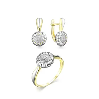 Ювелирный комплект Goldos К284-320-S 17.5р  - фото 3