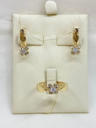 Ювелирный комплект Luxor KEO17-5R5-62 17,5р 5,62гр. 