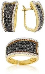 Ювелирный комплект Goldos Premium SDR3003-S 17,5р 9,8гр 2,10ct.  - фото 5