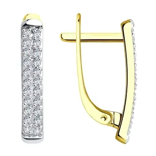 Ювелирный комплект Sokolov A1021003-2  A1011798-2 16,5р 3,53гр. 