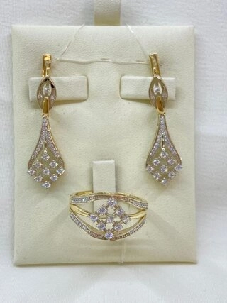 Ювелирный комплект Luxor KEKS18R8-47 18р 8,47гр. 