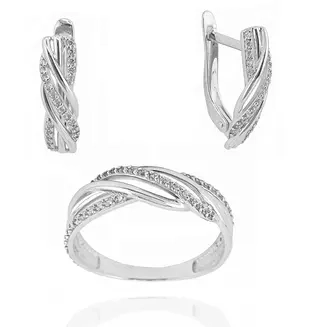 Ювелирный комплект Goldos 143398-S 17,5р. 