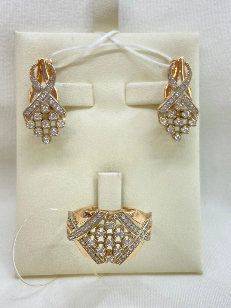 Ювелирный комплект Luxor KE10R8-88R 20р 8,88гр. 