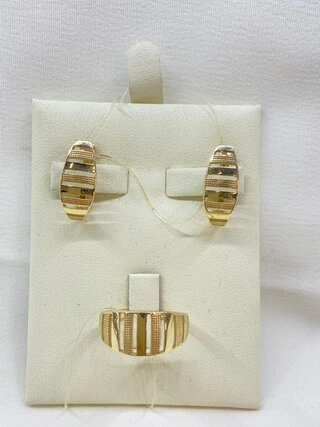 Ювелирный комплект Luxor KEKS18R4-48 18р 4,48гр. 