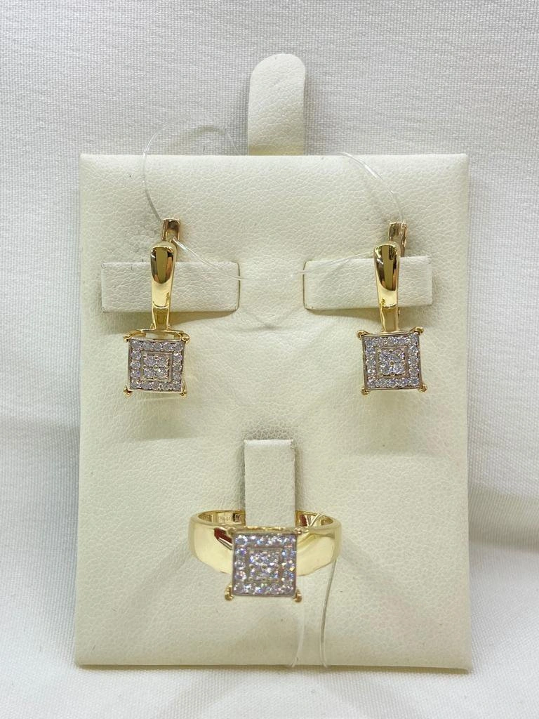 Ювелирный комплект Luxor KE17-5R7-17 17,5р 7,17гр. 