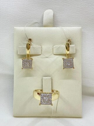 Ювелирный комплект Luxor KE17-5R7-17 17,5р 7,17гр. 