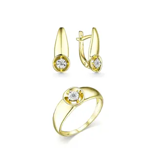 Ювелирный комплект Goldos К274-320-S 18.5р 