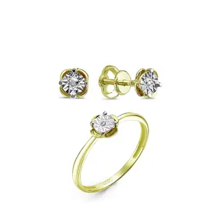 Ювелирный комплект Goldos К260-320-S1 16.5р  - фото 3