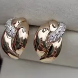 Ювелирный комплект Deimantas 116076079 кольцо 19.5р 4.26гр, серьги 5.46гр 