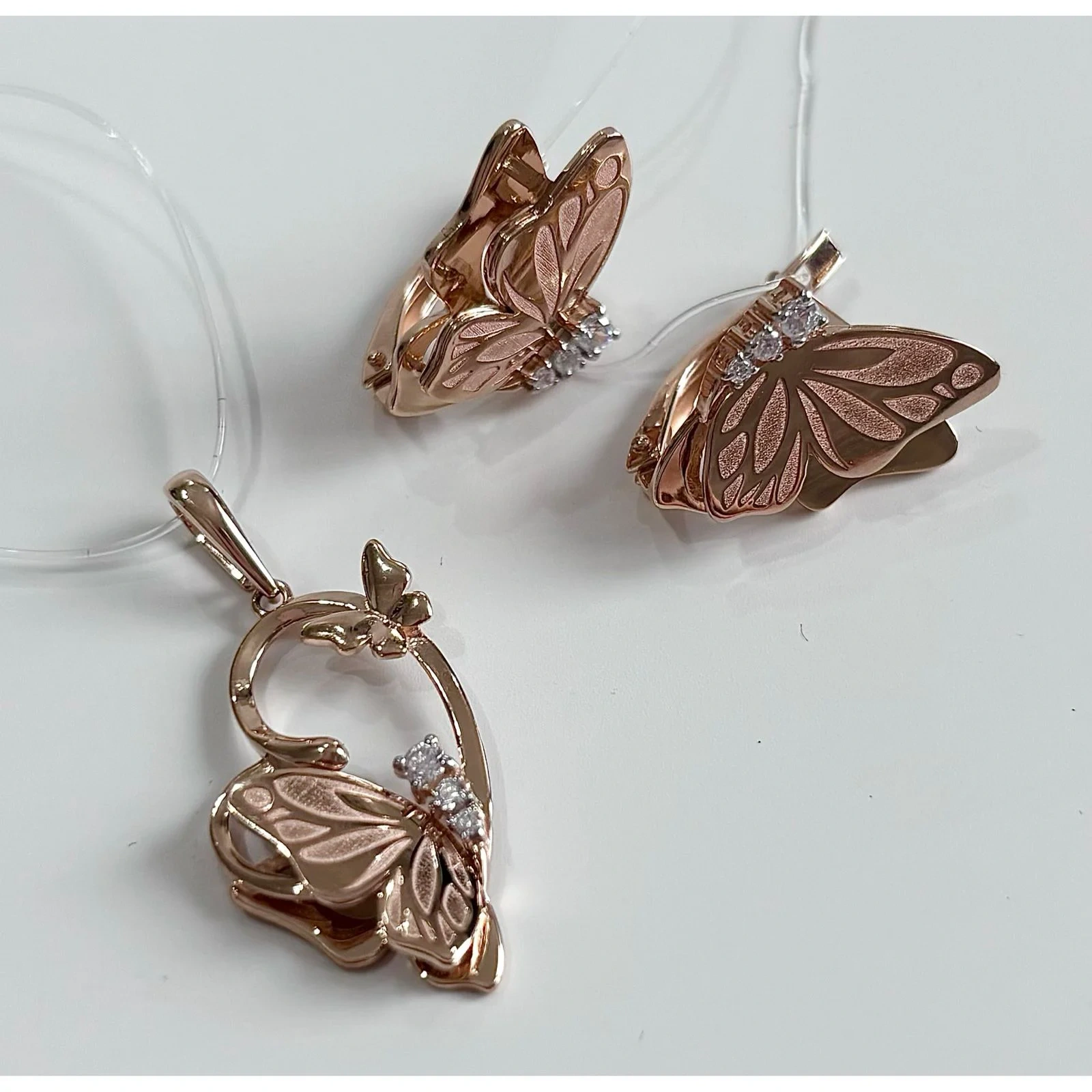 Ювелирный комплект Platina 02-5427-00-401-1110  - фото 4