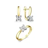 Ювелирный комплект Goldos К813-320-S 17.5р  - фото 2