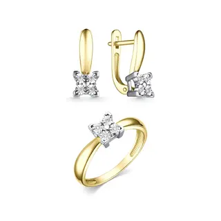 Ювелирный комплект Goldos К813-320-S 17.5р 