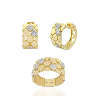 Ювелирный комплект Goldos К4327-25-S 17.5р  - фото 2