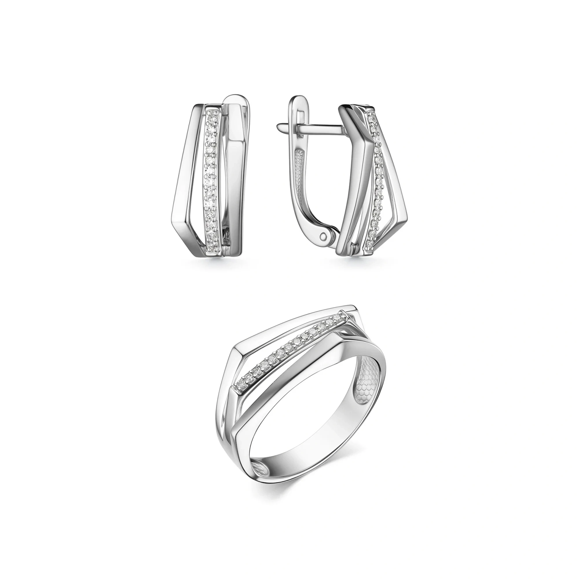 Ювелирный комплект Goldos К867-0220-S 18.5р  - фото 3