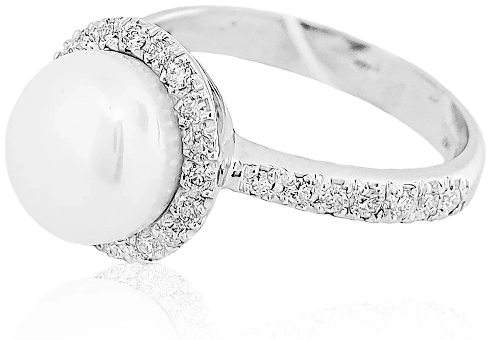 Ювелирный комплект Goldos Premium SDR3003-S 18р 11,3гр 0,90ct.  - фото 4