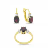 Ювелирный комплект Goldos 143699-S 17.5р  - фото 2