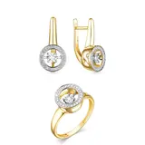 Ювелирный комплект Goldos К527-320-S 18р  - фото 3