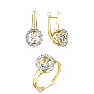 Ювелирный комплект Goldos К527-320-S 18р 