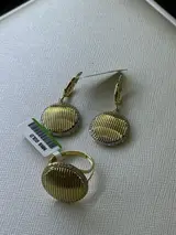 Ювелирный комплект Italy Gold 18.5р 9.54гр  - фото 2