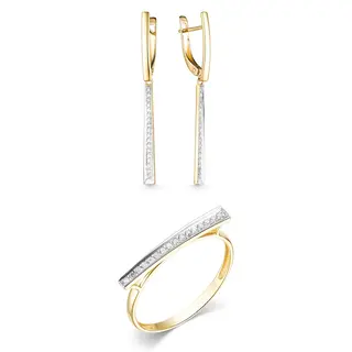 Ювелирный комплект Goldos К563-0320-S 17р  - фото 3