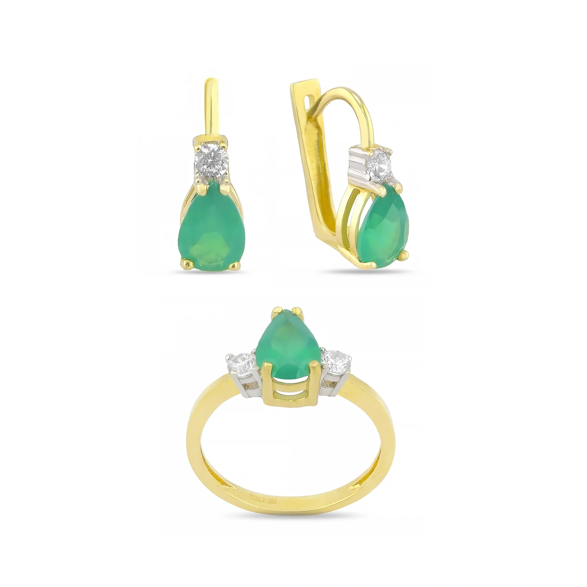 Ювелирный комплект Goldos 143702-S 17.5р  - фото 2