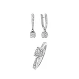 Ювелирный комплект Goldos К4281-35-S 17р  - фото 2