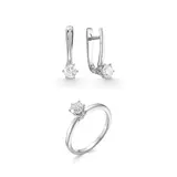 Ювелирный комплект Goldos К4433-35-S 16р  - фото 3