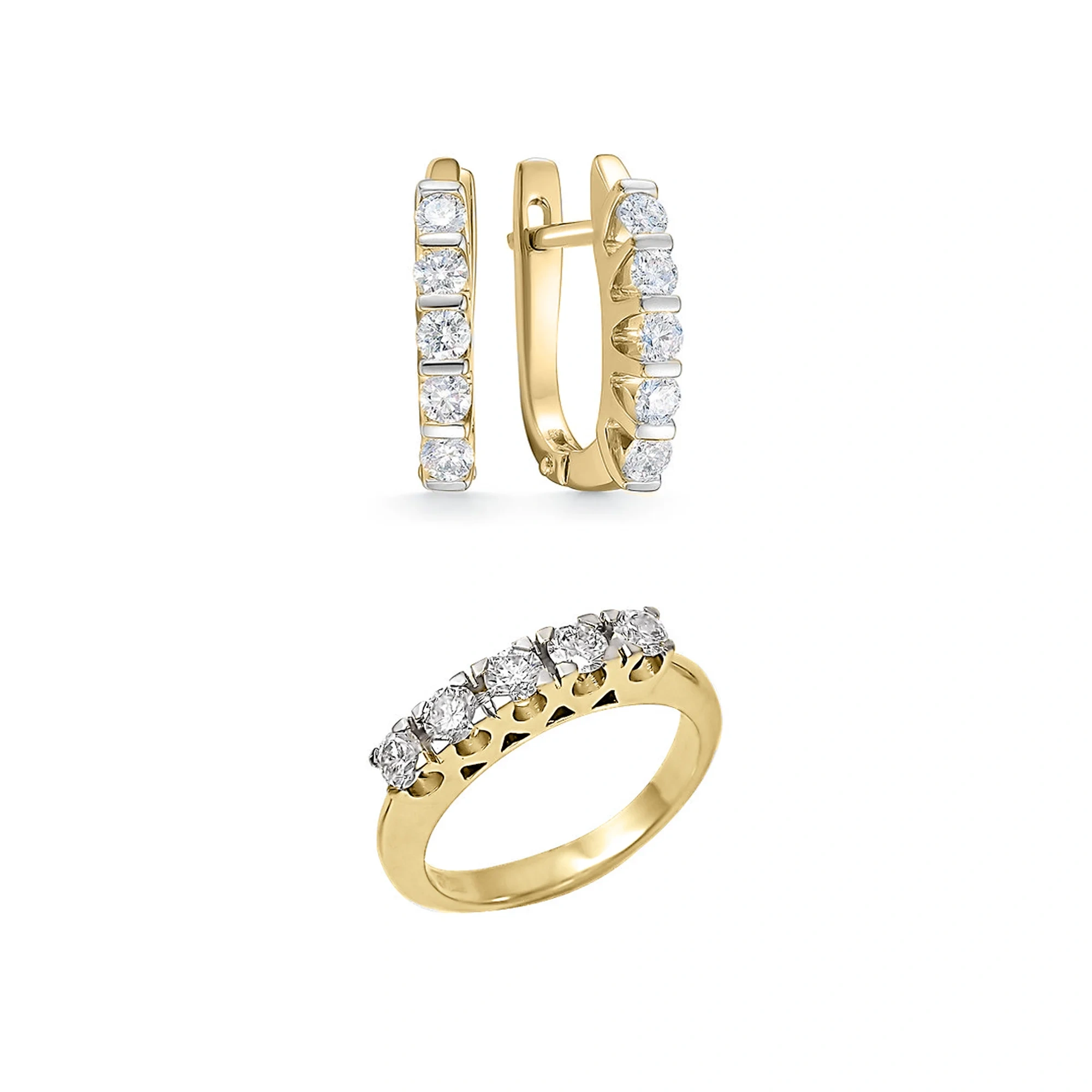 Ювелирный комплект Goldos К1151-25-S 17р  - фото 2