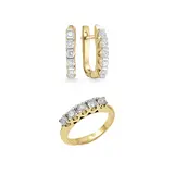 Ювелирный комплект Goldos К1151-25-S 17р  - фото 2