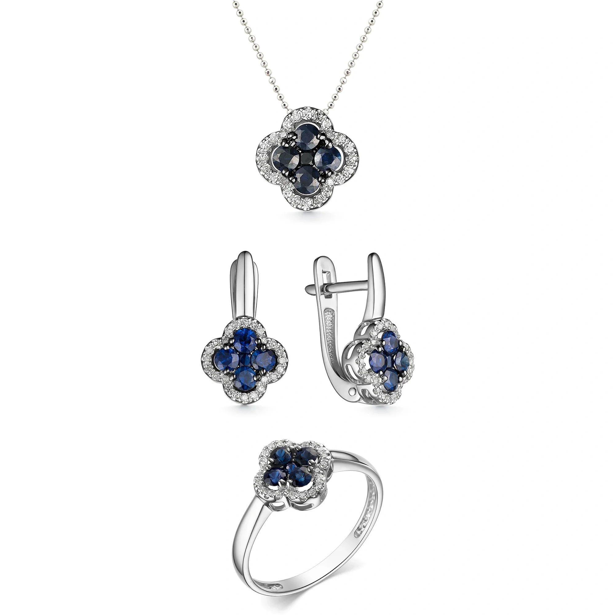 Ювелирный комплект Goldos K674-222-S 17.5р  - фото 2