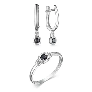 Ювелирный комплект Goldos 15620-202-S 17р 0,027ct 0,417ct. 