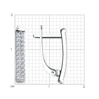 Ювелирный комплекты Sokolov S1021004  S1011799 16р 3,57гр. 