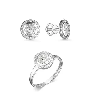 Ювелирный комплект Goldos К700-220-S 17.5р  - фото 3