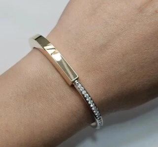 Ювелирный комплект Deimantas 112153877 17,5р 0,22ct 1,39ct. 