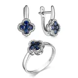 Ювелирный комплект Goldos K674-222-S-1 17,5р  - фото 3