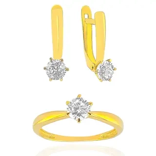 Ювелирный комплект Goldos 143626-S 16.5р 