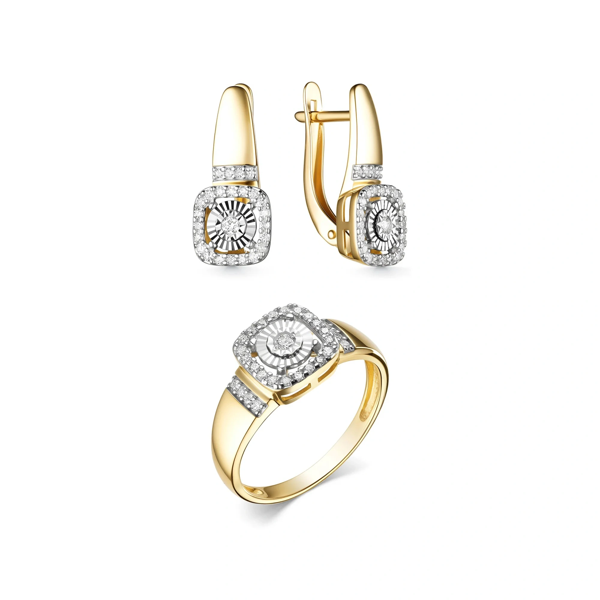 Ювелирный комплект Goldos К822-0320-S 18.5р  - фото 2