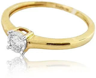 Ювелирный комплект Goldos Premium  DR6719-S 17р 4,7гр 0,24ct. 