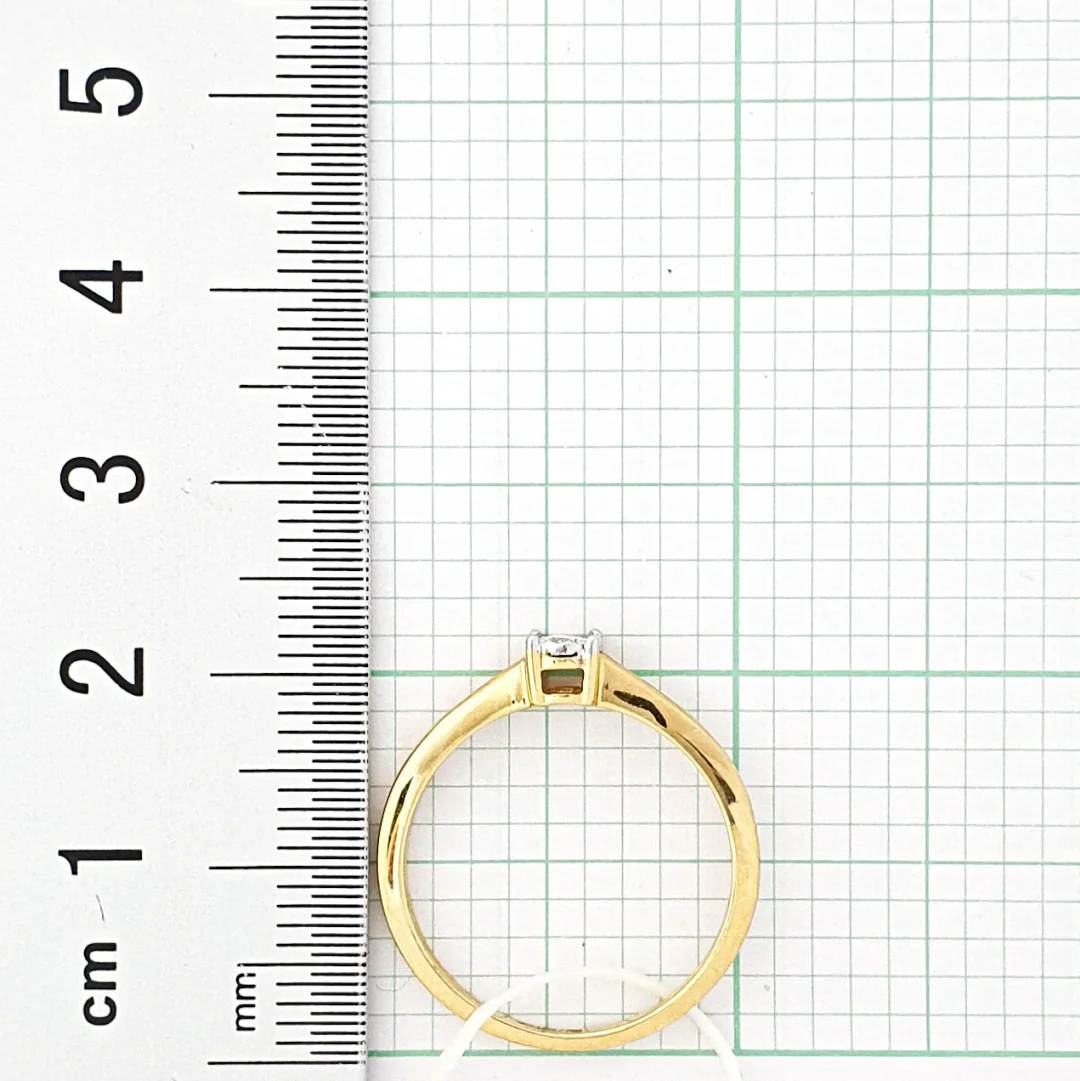 Комплект Goldos Premium  DR6719-S 17р 4,7гр 0,24ct.  - фото 4