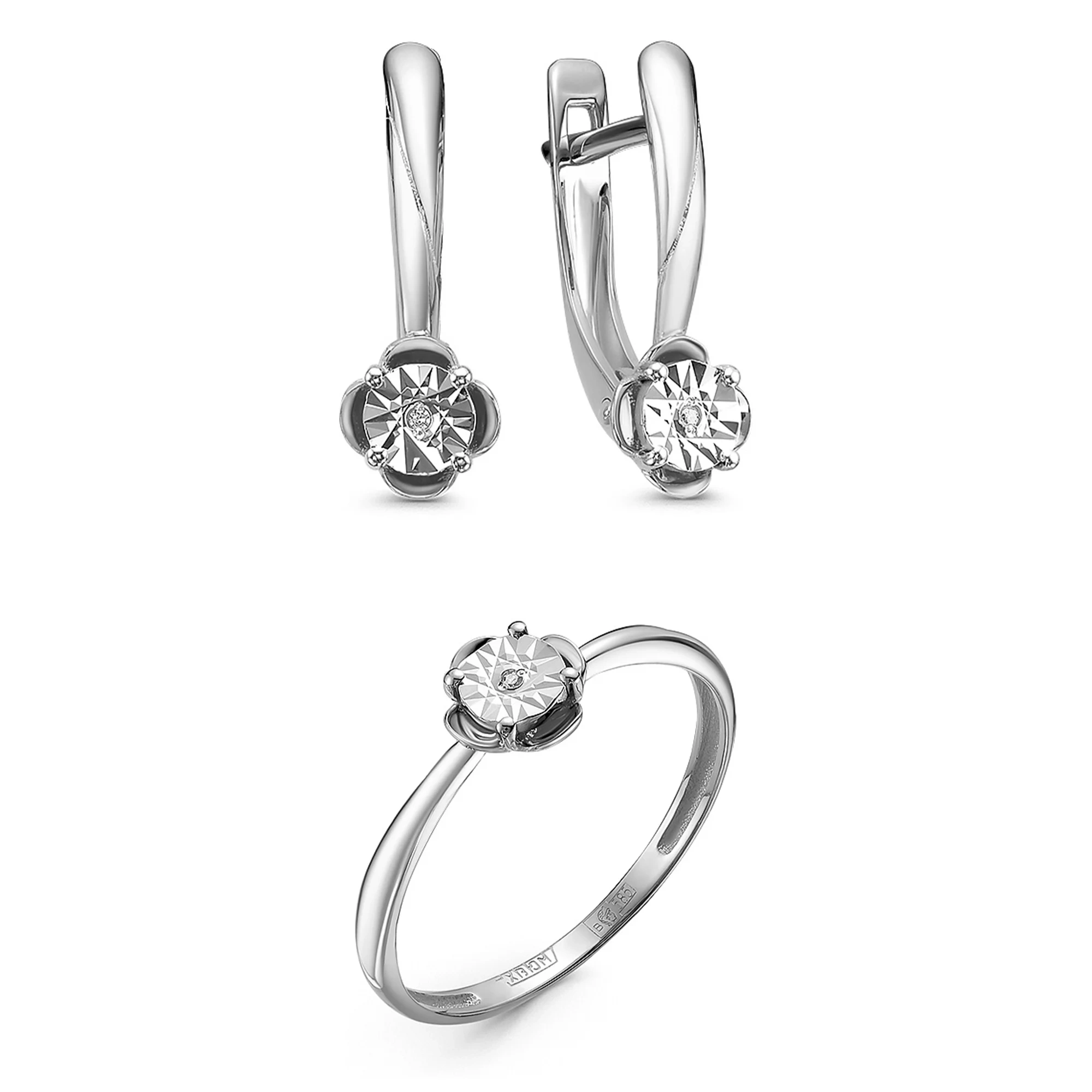 Ювелирный комплект Goldos К260-220-S 17р  - фото 2