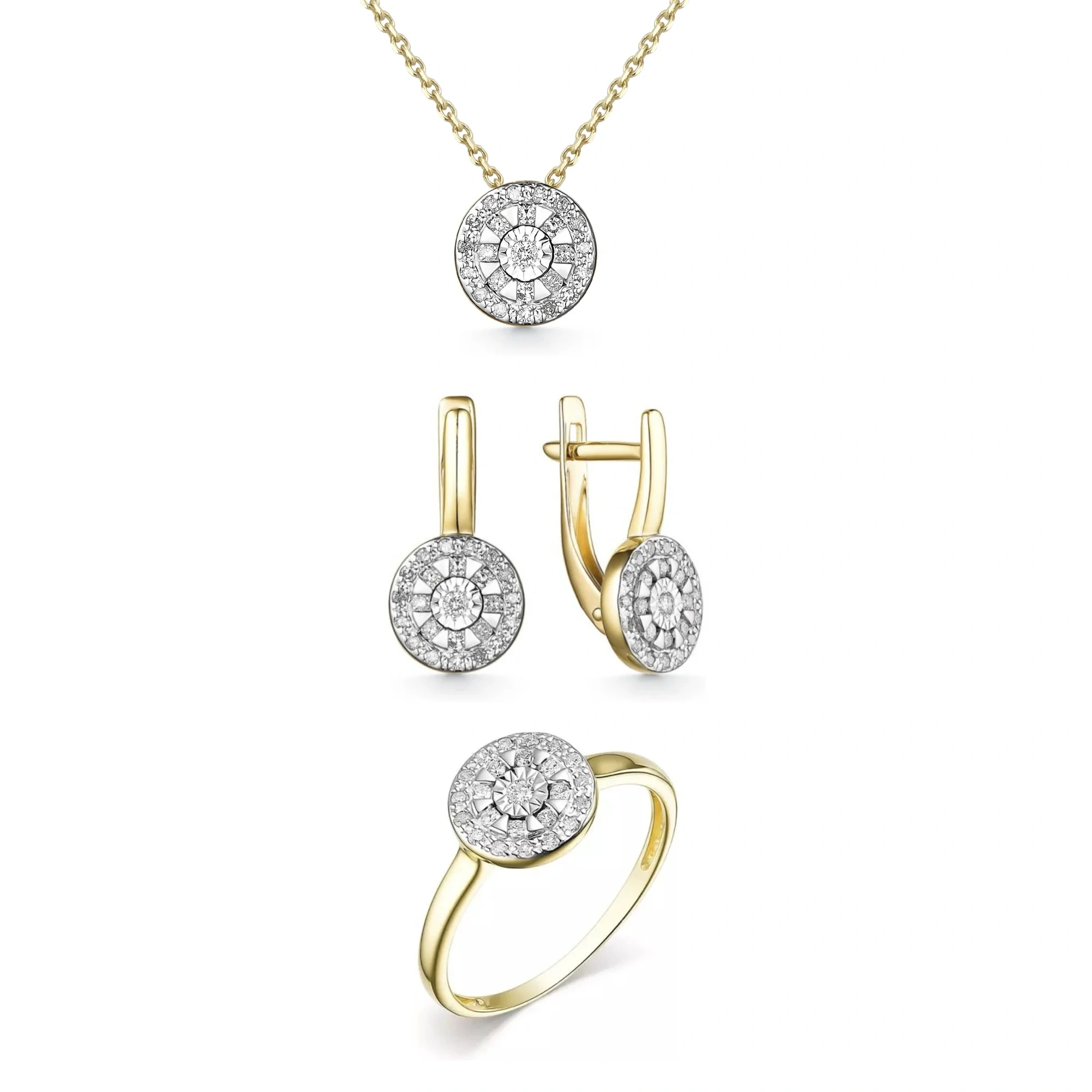 Ювелирный комплект Goldos К538-320-S1 18р  - фото 3