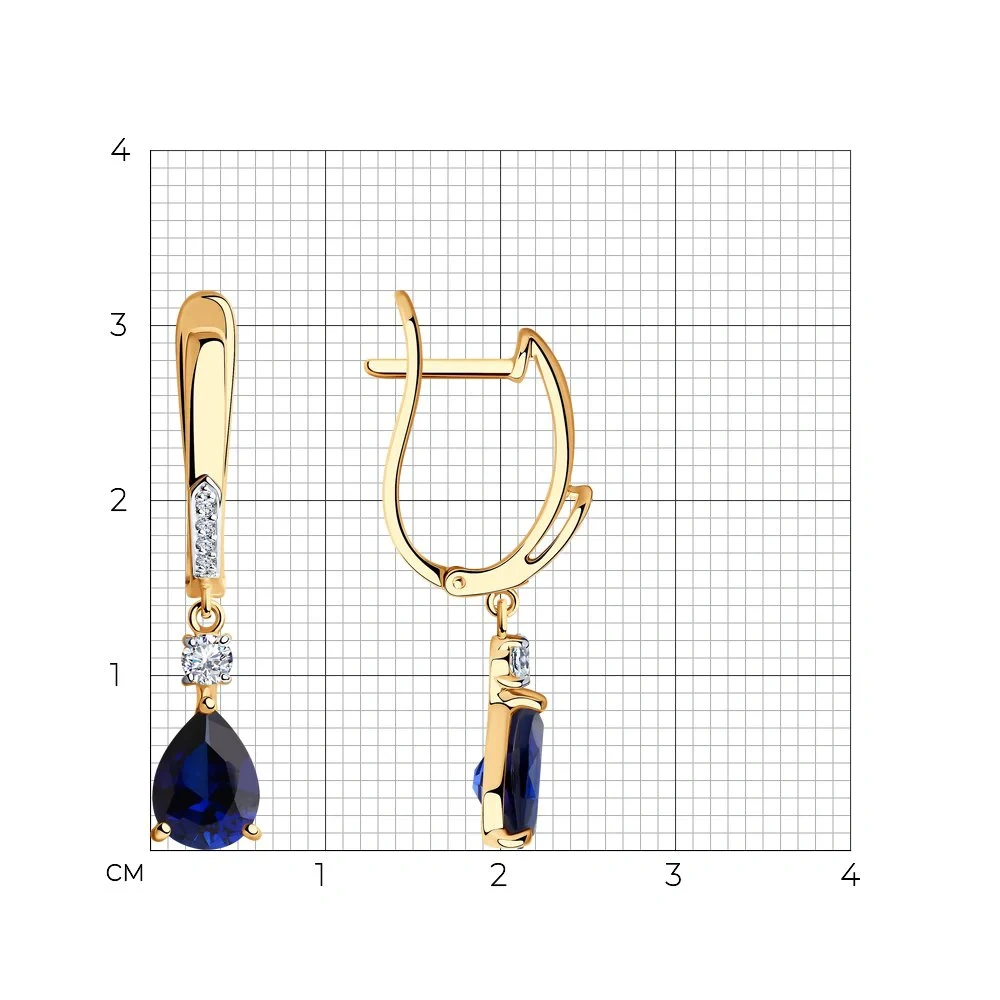 Ювелирный комплект Sokolov S725500 S715148_17.5 17,5р 4,88гр.  - фото 5