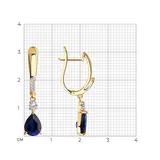 Ювелирный комплект Sokolov S725500 S715148_17.5 17,5р 4,88гр.  - фото 5