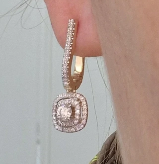 Ювелирный комплект Deimantas 104990152 0,52ct 1,26ct.  - фото 3