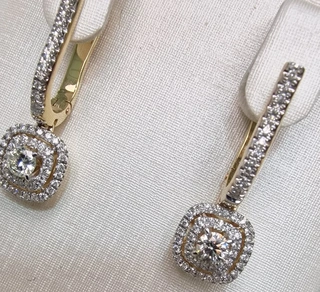 Ювелирный комплект Deimantas 104990152 0,52ct 1,26ct. 