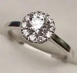 Ювелирный комплект Deimantas 114884268 0,65ct 0,69ct 0,27ct.  - фото 3