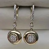 Ювелирный комплект Deimantas 114884174 19р 0,21ct 0,52ct. 