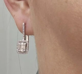 Ювелирный комплект Deimantas 108078541 17р 0,6ct 1,00ct. 