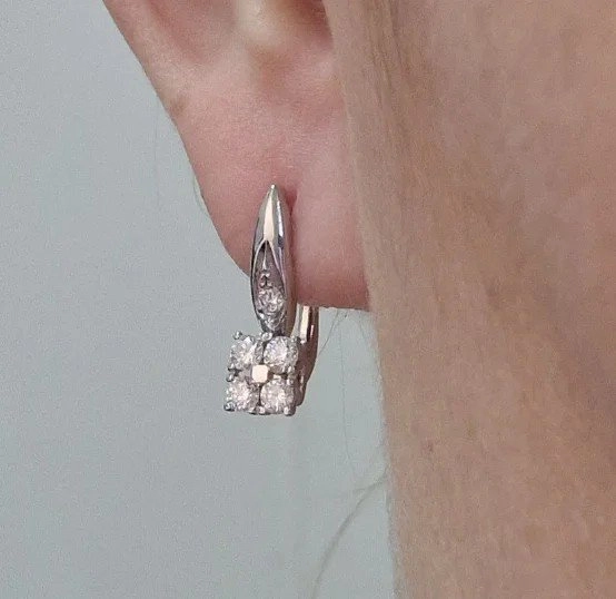 Ювелирный комплект Deimantas 107406448 0,37ct 0,69ct. 